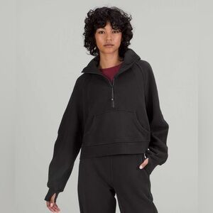 Lululemon Scuba Oversized Funnel Neck Cropped